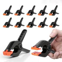 Conjunto De 10 Grampos De Plástico Multiuso De 2 E 4 Polegadas, Antiferrugem, Forte Aderência Para