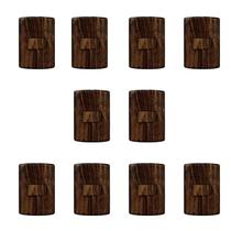 Conjunto de 10 Interruptores de 1 Tecla Simples, Modular, com Placa 4x2 e Suporte Conjunto de 10 Interruptores de 1 Tecla Simples, Modular, com Placa 4x2 e Suporte