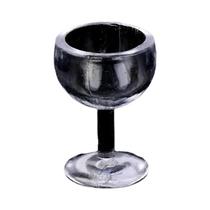 Conjunto De 10 Miniaturas De Taças De Vinho Tinto Para Decoração De Cozinha De Casa De Bonecas