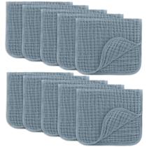 Conjunto de 10 Panos de Boca Comfy Cubs Muslin 6 Camadas 100% Algodão