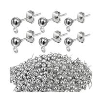 Conjunto De 10 Peças: Brincos Borboleta E Brincos De Coluna Com Rosca Para Fabricação De Joias DIY