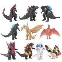 Conjunto de 10 peças de boneco de anime King Kong Mechanical Mothra