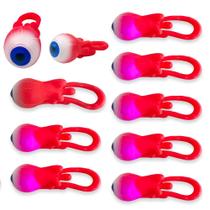 Conjunto de 10 peças de brinquedo Squishy Halloween Flying Eyeball Slingshot