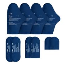 Conjunto de 10 Peças de Reposição de Bolsas de Gel de Gelo SUZZIPAD Tamanho L