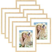 Conjunto de 10 porta-retratos DecoruHome para fotos 11x14/8x10 Conjunto de 10 porta-retratos DecoruHome para fotos 11x14/8x10