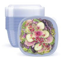 Conjunto de 10 Recipientes Bentgo Prep - 1 Compartimento para Armazenamento de Alimentos Conjunto de 10 Recipientes Bentgo Prep - 1 Compartimento para Armazenamento de Alimentos