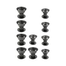 Conjunto De 10 Rolos De Cabelo Sem Calor Para Mulheres E Crianças, Rolos Grandes E Pequenos, Macios,