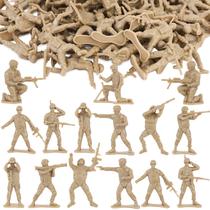 Conjunto de 100 Figuras de Soldados de Brinquedo 3 Otters Conjunto de 100 Figuras de Soldados de Brinquedo 3 Otters