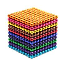 Conjunto de 1000 bolas magnéticas de 3 mm, construção em cubo mágico - A-one