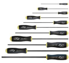 Conjunto de 11 Chaves de Fenda Bondhus ProGuard de Comprimento Longo Conjunto de 11 Chaves de Fenda Bondhus ProGuard de Comprimento Longo