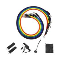Conjunto De 11 Faixas De Resistência Para Homens E Mulheres, Fitness, Yoga, Corda De Tração, Tubos