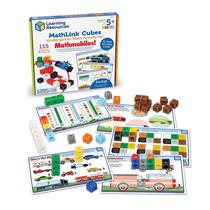 Conjunto de 115 Cubos MathLink para Atividades Matemáticas
