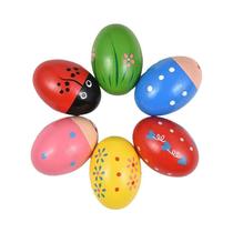 Conjunto de 12 Agitadores de Ovos Musicais para Crianças - Brinquedo de Percussão de Páscoa