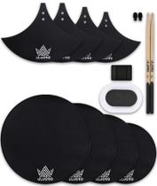 Conjunto de 12 Almofadas de Amortecimento para Tambor ULUOBO - Silenciosas