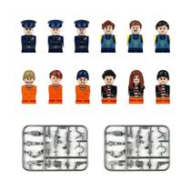 Conjunto De 12 Blocos De Construção Táticos Modernos Da Polícia Da Cidade, Brinquedos De Ação Conjunto De 12 Blocos De Construção Táticos Modernos Da Polícia Da Cidade, Brinquedos De Ação