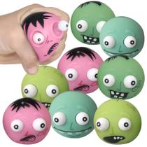 Conjunto de 12 brinquedos Squeezy Stress Relief ArtCreativity Zombie Conjunto de 12 brinquedos Squeezy Stress Relief ArtCreativity Zombie