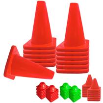 Conjunto de 12 cones de treinamento de agilidade Versatyle Heavy Duty de 23 cm