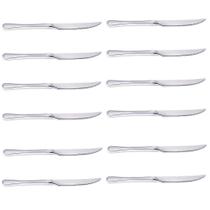 Conjunto de 12 Facas de Churrasco Class Inox Prateado