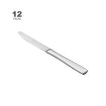 Conjunto de 12 Facas para Mesa Wolff Pisa de Aço Inox