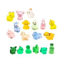 Conjunto De 12 Figuras De Animais: Galinha, Rato, Vaca, Tigre, Coelho, Dragão, Cobra, Cavalo,