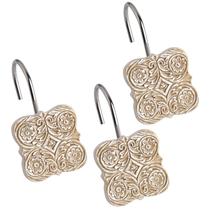 Conjunto de 12 ganchos para cortinas de chuveiro Creative Scents Victoria