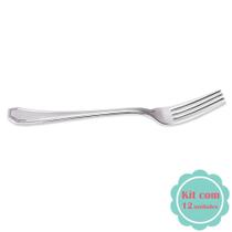 Conjunto de 12 Garfos de Mesa Class Inox Class Home