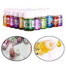 Conjunto de 12 garrafas de óleo essencial com aroma natural, óleos essenciais 3ml para aromaterapia, umidificador solúve