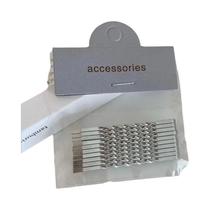 Conjunto De 12 Grampos De Cabelo Prateados Para Mulheres, Acessórios De Cabelo Casuais E Modernos