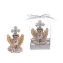 Conjunto de 12 meninos rezando azul para lembranças religiosas da Lunaura Conjunto de 12 meninos rezando azul para lembranças religiosas da Lunaura
