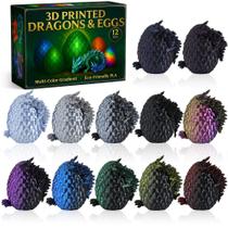 Conjunto de 12 Ovos de Dragão Impressos em 3D MiniMythos Toys Conjunto de 12 Ovos de Dragão Impressos em 3D MiniMythos Toys