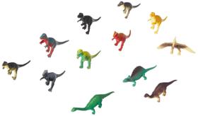 Conjunto de 12 peças de plástico Toy Dinosaurs Rhode Island Novelty de 6,35 cm