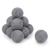 Conjunto de 12 pedras de fogo redondas Stanbroil Stanbroil de 10 cm