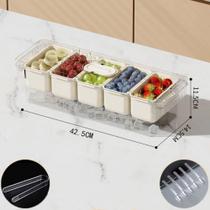 Conjunto De 12 Potes Herméticos Com Tampa