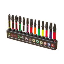 Conjunto De 13 Peças De Pontas Magnéticas Para Chave De Fenda, Acessórios De Brocas De Impacto Conjunto De 13 Peças De Pontas Magnéticas Para Chave De Fenda, Acessórios De Brocas De Impacto