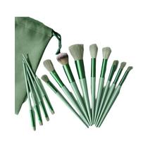 Conjunto De 13 Pincéis De Maquiagem Ultra Macios Para Pó Solto, Sombra, Lábios, Corretivo, Blush E Conjunto De 13 Pincéis De Maquiagem Ultra Macios Para Pó Solto, Sombra, Lábios, Corretivo, Blush E