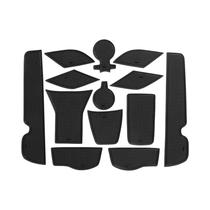 Conjunto De 13 Tapetes De Borracha Antiderrapantes Para Portas De Carro Chevrolet Trax 2024 2025 -