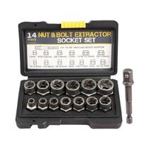 Conjunto De 14 Peças De Chave De Impacto Em Aço Cr-Mo Com Estojo De Armazenamento Sólido Para Uso