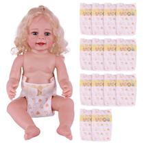 Conjunto de 15 Fraldas para Boneca Reborn BABESIDE (17-24 polegadas) Conjunto de 15 Fraldas para Boneca Reborn BABESIDE (17-24 polegadas)