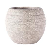 Conjunto de 15 Vasos Decorativo para Plantas Canela 24 Cinza