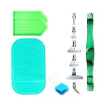 Conjunto De 16 Canetas Ergonômicas Para Pintura Diamante Com Ponta De Metal E Acessórios