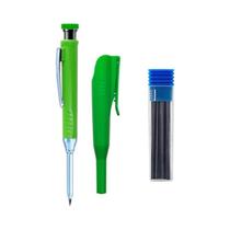 Conjunto De 16 Lápis Mecânicos Sólidos Para Carpinteiro Com Refil, 2.8mm Para Furos Profundos Em