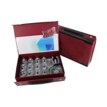 Conjunto De 19 Peças De Ventosas Profissionais Para Massagem Com Acupuntura a Vácuo, Terapia Com