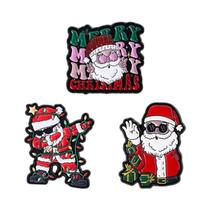 Conjunto De 2-5 Pins De Esmalte De Personagens De Filmes Animados De Gatos De Natal, Broche De