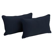 Conjunto de 2 almofadas Blazing Needles, 51 x 30 cm, azul marinho Conjunto de 2 almofadas Blazing Needles, 51 x 30 cm, azul marinho