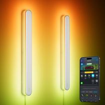 Conjunto de 2 arandelas de parede Govee RGBIC LED com Matter e Alexa