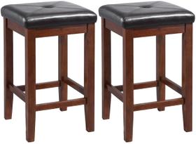 Conjunto de 2 bancos de bar Crosley Furniture de 61 cm Conjunto de 2 bancos de bar Crosley Furniture de 61 cm