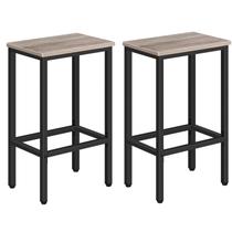 Conjunto de 2 bancos de bar MAHANCRIS BAHG0101Z Greige 25,8 polegadas Conjunto de 2 bancos de bar MAHANCRIS BAHG0101Z Greige 25,8 polegadas