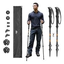 Conjunto de 2 bastões de trekking Cascade Mountain Tech em alumínio