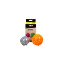 Conjunto de 2 Bolas de Massagem DRB Hedgehog para Yoga e Pilates