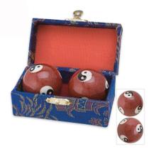 Conjunto de 2 bolas de massagem JapanBargain Baoding Baoding Balls Conjunto de 2 bolas de massagem JapanBargain Baoding Baoding Balls